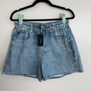 rag & bone Light Blue faux denim cotton Shorts